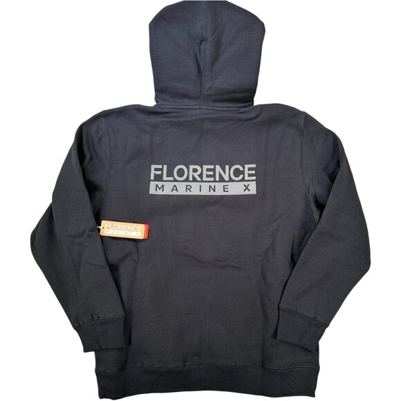 Florence Marine X Other - Florence Marine X Burgee Hoodie Black Organic Cotton Mens Surf Outdoors